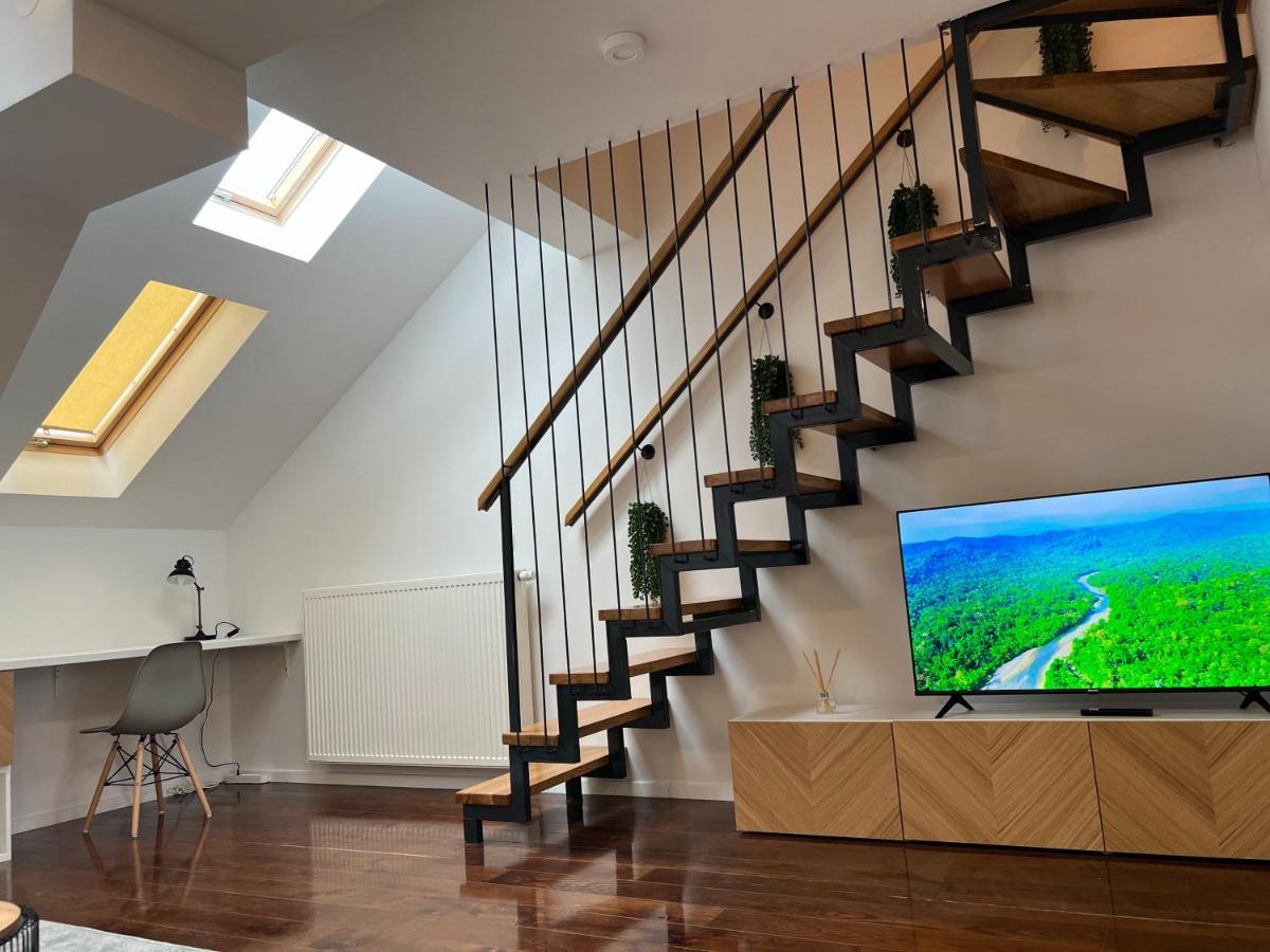 Cozy Loft Apartment In Zagreb Center Esterno foto
