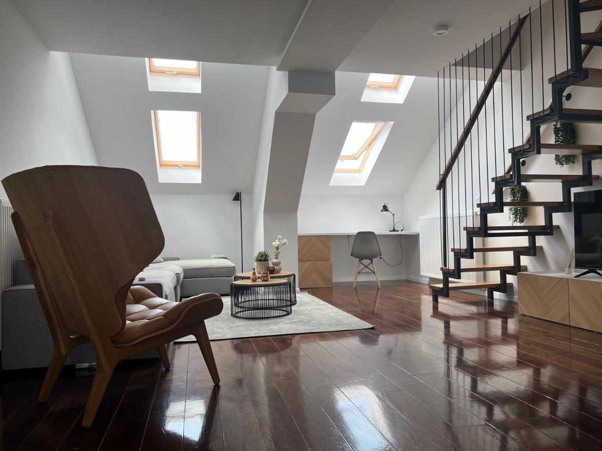Cozy Loft Apartment In Zagreb Center Esterno foto